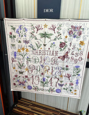 DIOR 26S SCARF 90CM IN SILK 312029