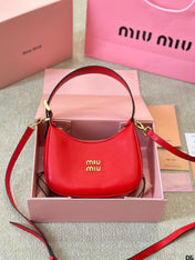 HOBO 20 BAG IN CHERRY RED CALFSKIN