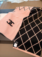 CHANEL 25S SCARF 180 CM IN WOOL CASHMERE 943030