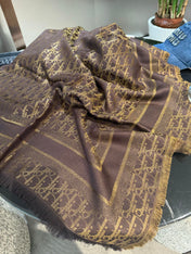 DIOR 26S SCARF 140CM IN SILK & CASHMERE 262320