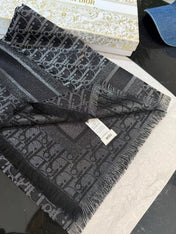 DIOR 26S SCARF 140 IN SILK AND CASHMERE 429180