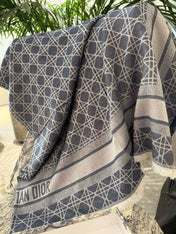 DIOR 26S SCARF 140 IN SILK AND CASHMERE 424260