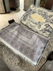 DIOR 26S SCARF 140 IN SILK AND CASHMERE 424261