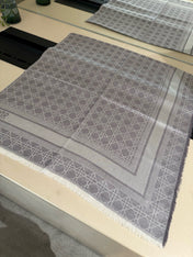 DIOR 26S SCARF 140 IN SILK AND CASHMERE 424261