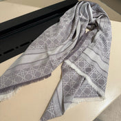 DIOR 26S SCARF 140 IN SILK AND CASHMERE 424261