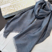 DIOR 26S SCARF 140 IN SILK AND CASHMERE 424265
