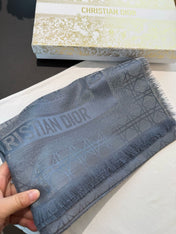 DIOR 26S SCARF 140 IN SILK AND CASHMERE 424265