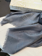 DIOR 26S SCARF 140 IN SILK AND CASHMERE 424265