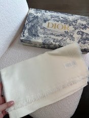 DIOR 26S SCARF 140 IN SILK AND CASHMERE 424258
