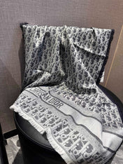 DIOR 26S SCARF 200 IN CASHMERE AND SILK 427196