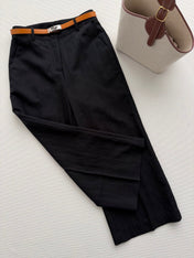 HERMES 26S WIDE LEG CROPPED PANTS 557