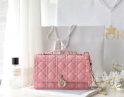 MINI 24 TOP-HANDLE LIGHT PINK LAMBSKIN