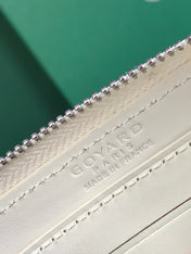 MATIGNON MINI WALLET 11 IN WHITE GOYARDINE CANVAS AND CALFSKIN
