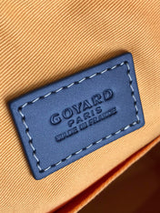 GOYA 26S BOEING 25MM IN NAVY BLUE GOYARDINE CANVAS AND CALFSKIN