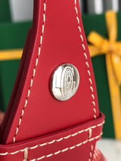 GOYA 26S BOEING 25MM IN DARK RED GOYARDINE CANVAS AND CALFSKIN