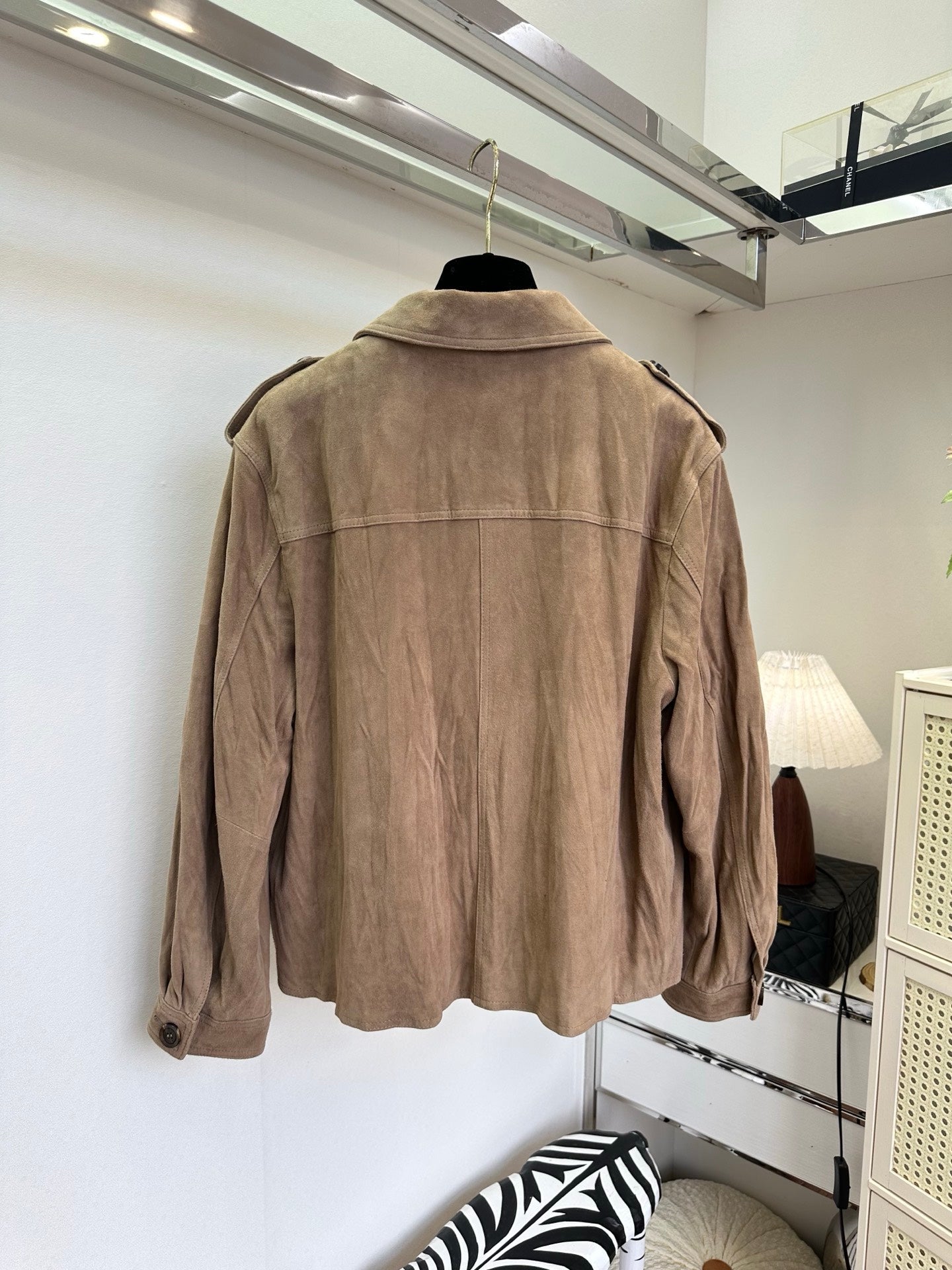 CELINE 26S SUEDE SAFARI JACKET 753