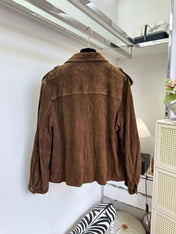 CELINE 26S SUEDE SAFARI JACKET 752