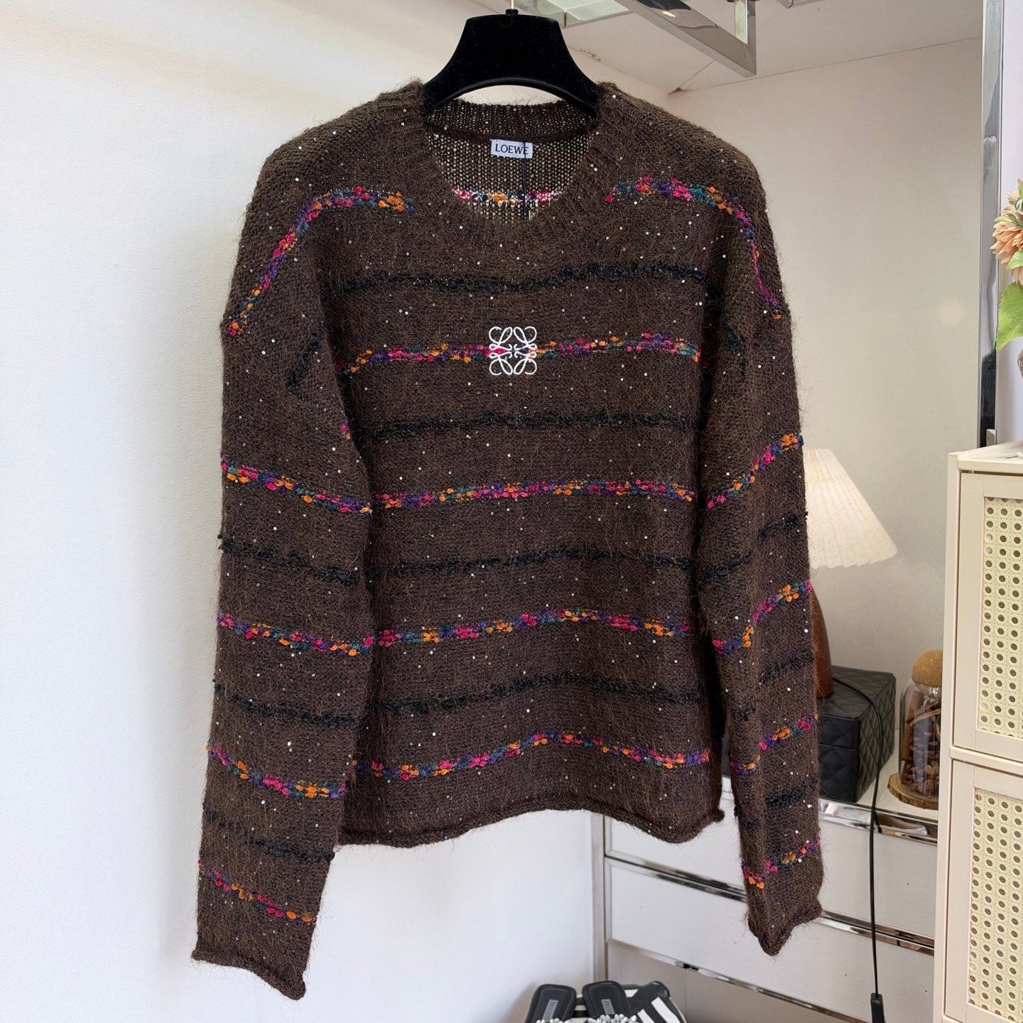 LOEWE 26S CREW-NECK KNIT SWEATER 687