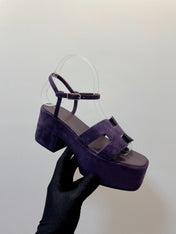 JAM 30 SANDAL IN VIOLET SUEDE