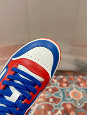 GUCCI 26S SNEAKERS IN MULTICOLOR CALFSKIN