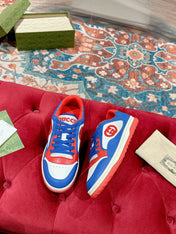 GUCCI 26S SNEAKERS IN MULTICOLOR CALFSKIN
