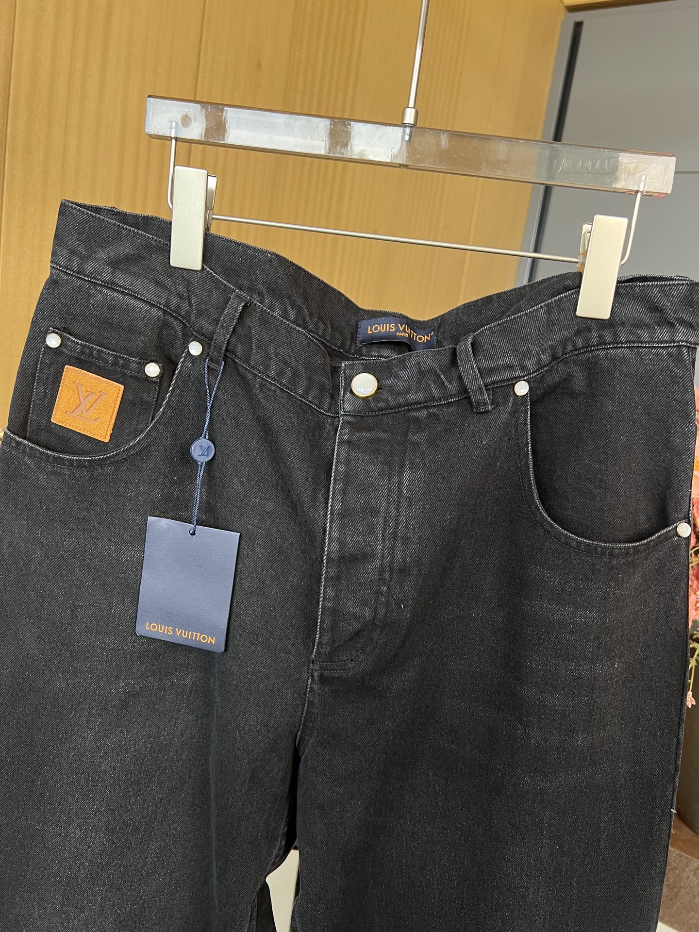 LV 25S STRAIGHT-LEG DENIM JEANS 0062