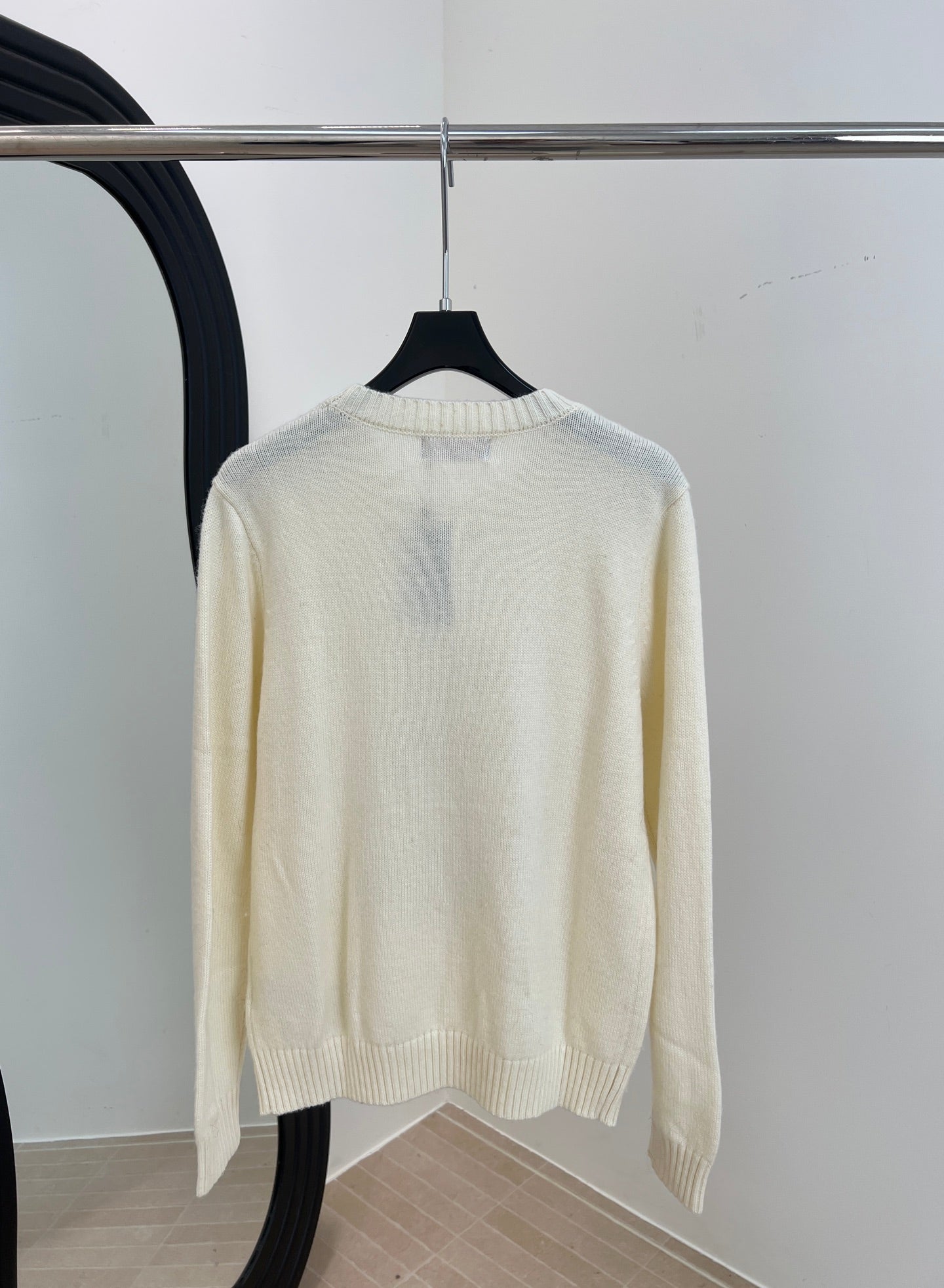 RALPH LAUREN 25S EMBROIDERED BEAR KNITTED SWEATER 253
