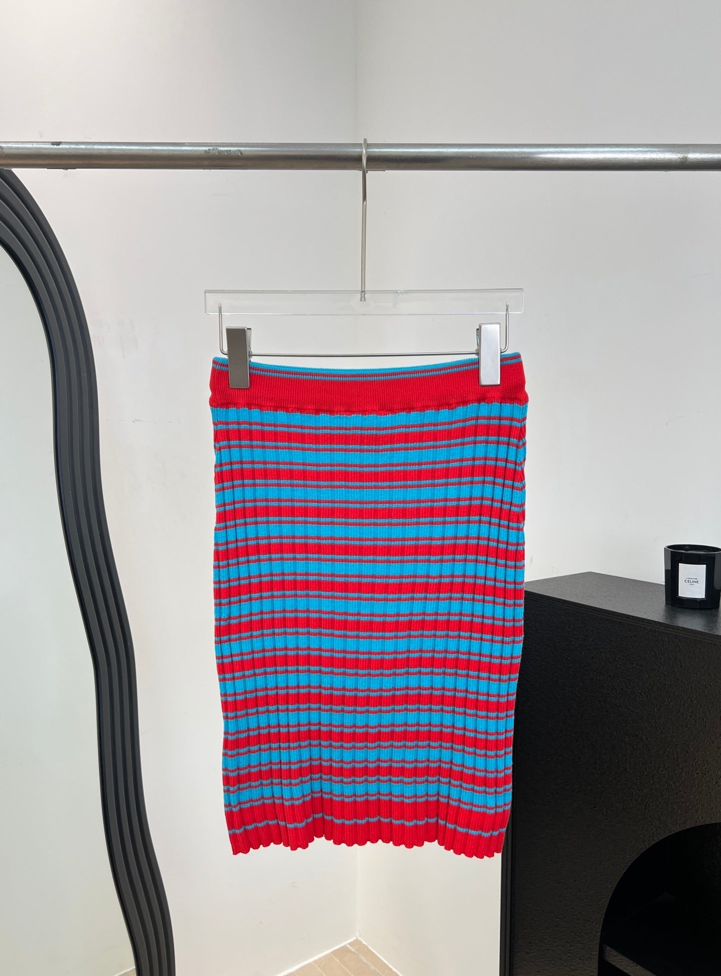 CHANEL 26S KNIT MIDI SKIRT STYLE 1199