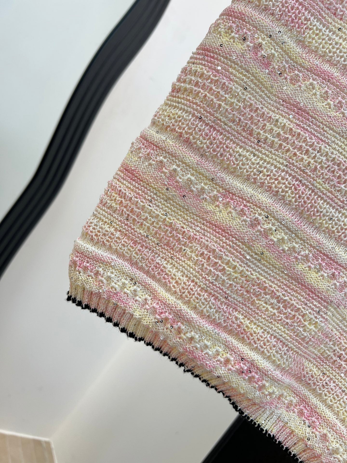 CHANEL 26S SHORT-SLEEVED KNIT SHIRT STYLE 1200
