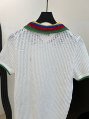 RALPH LAUREN 26S SHORT SLEEVE POLO KNIT TOP 386