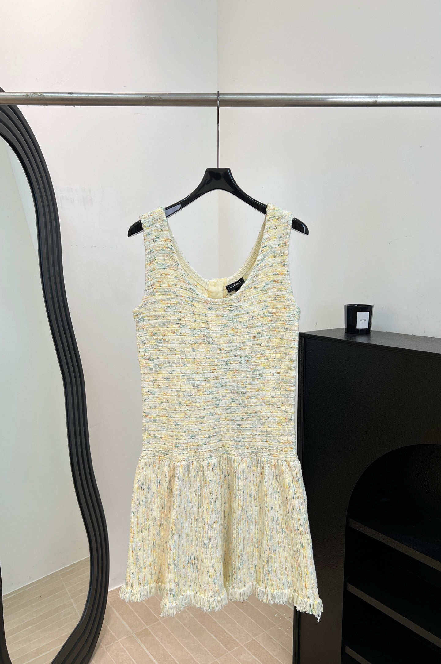 CHANEL 26S SLEEVELESS KNIT DRESS STYLE 1150