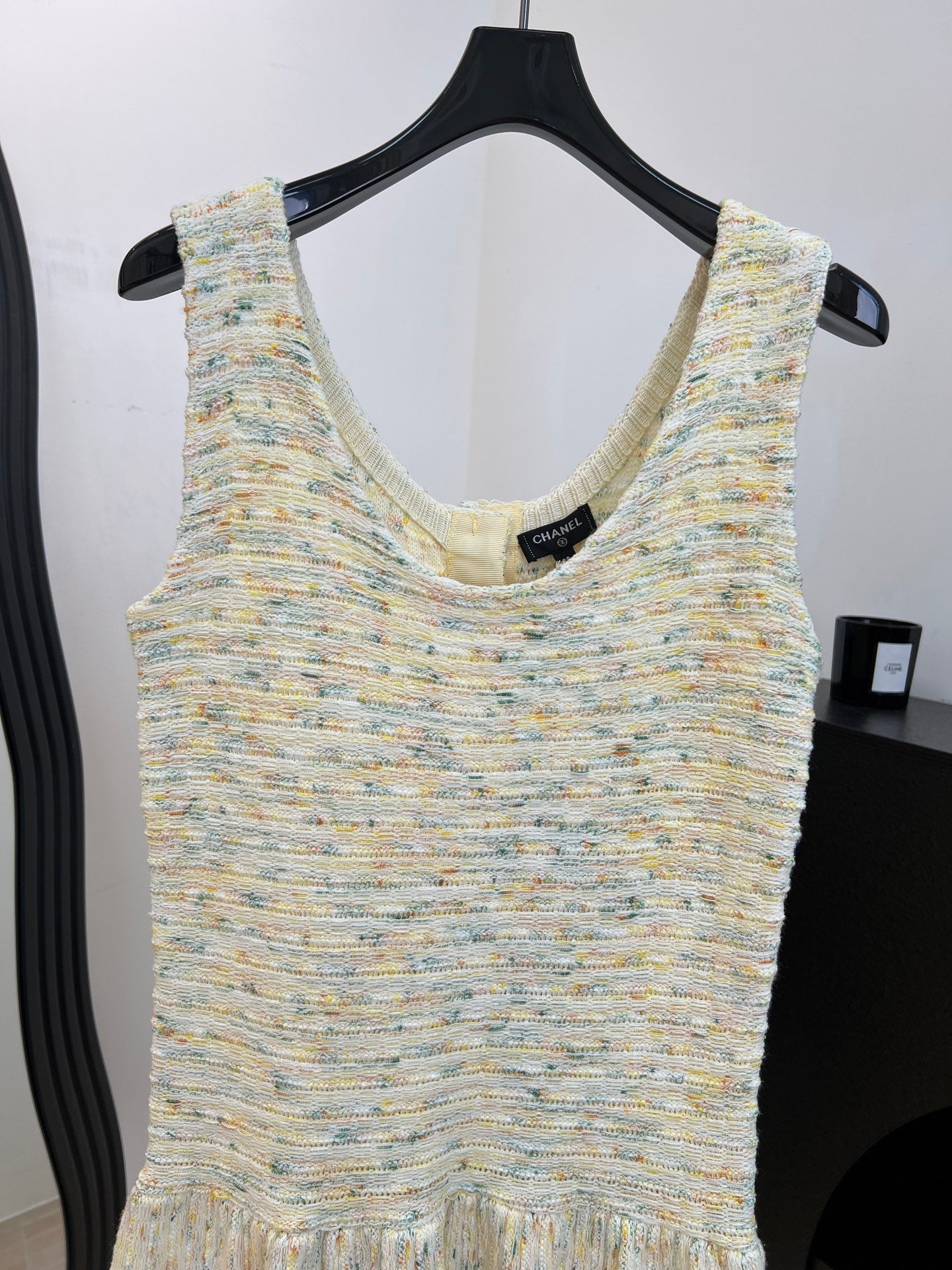 CHANEL 26S SLEEVELESS KNIT DRESS STYLE 1150