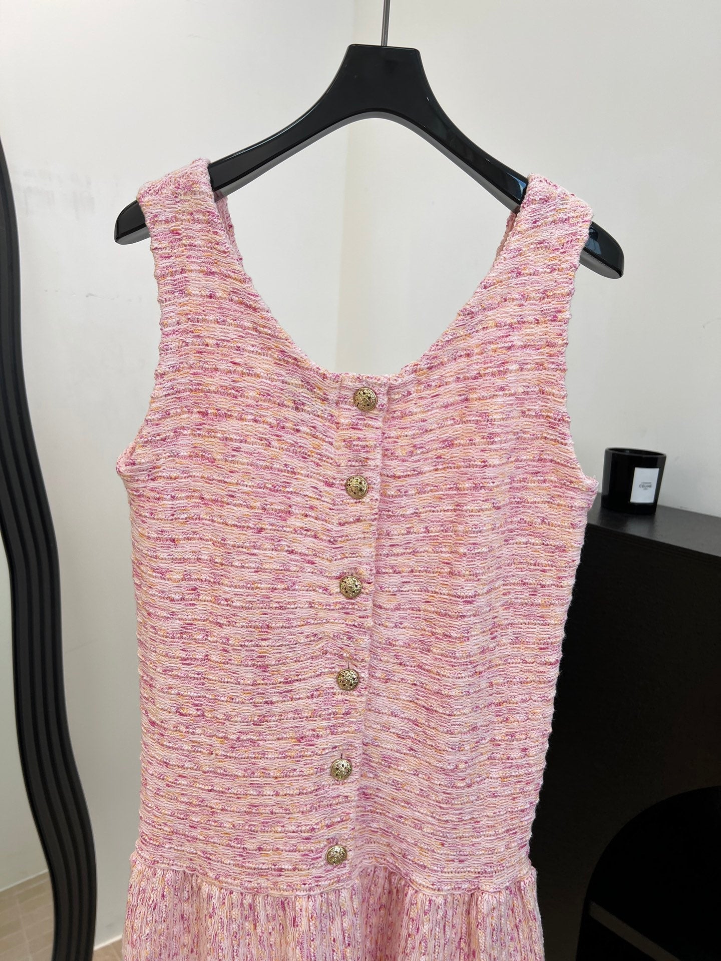 CHANEL 26S SLEEVELESS KNIT DRESS STYLE 1149