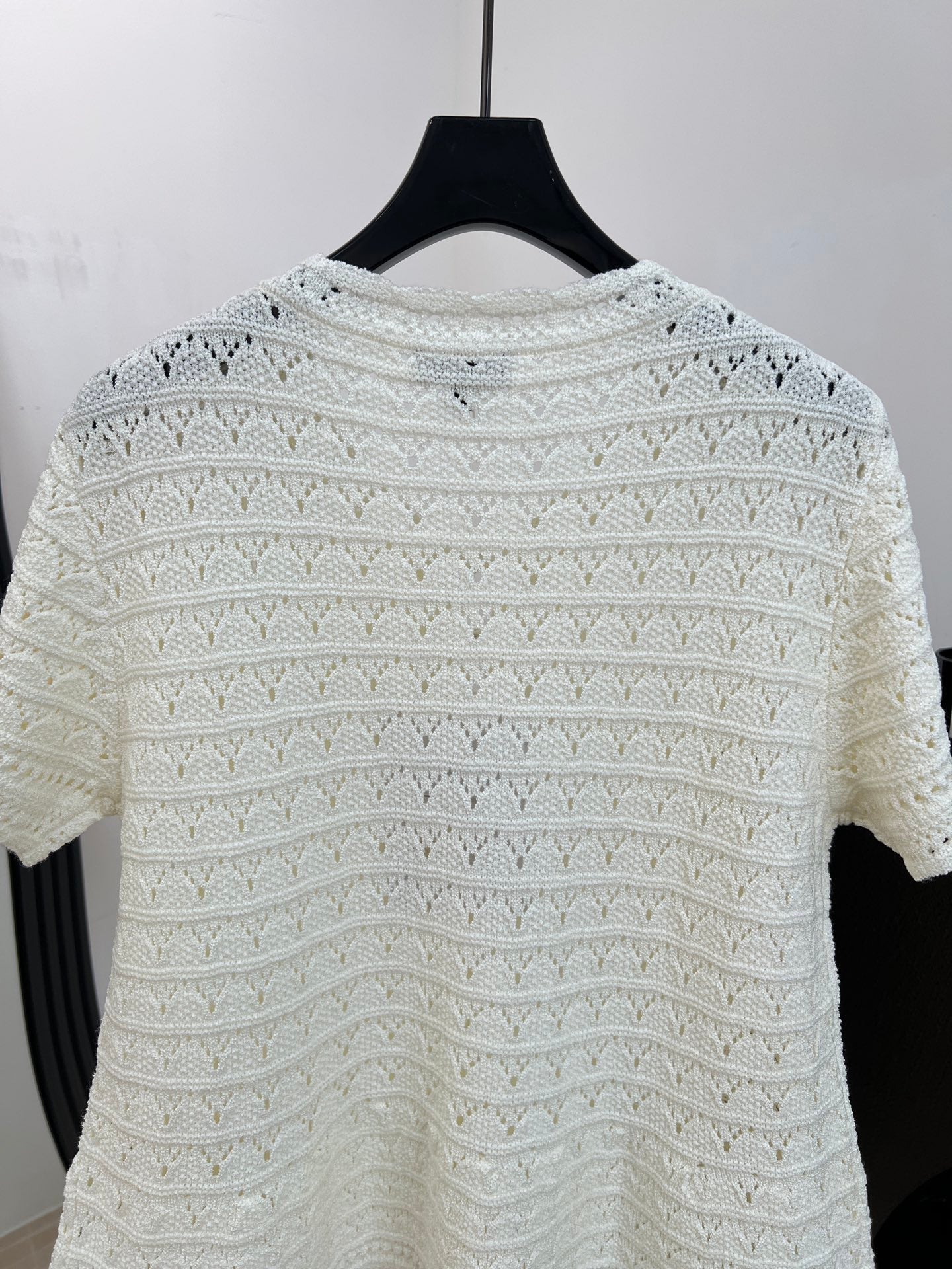 CHANEL 26S SHORT-SLEEVE KNIT CARDIGAN 1415