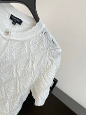 CHANEL 26S SHORT-SLEEVE KNIT T-SHIRT 1414