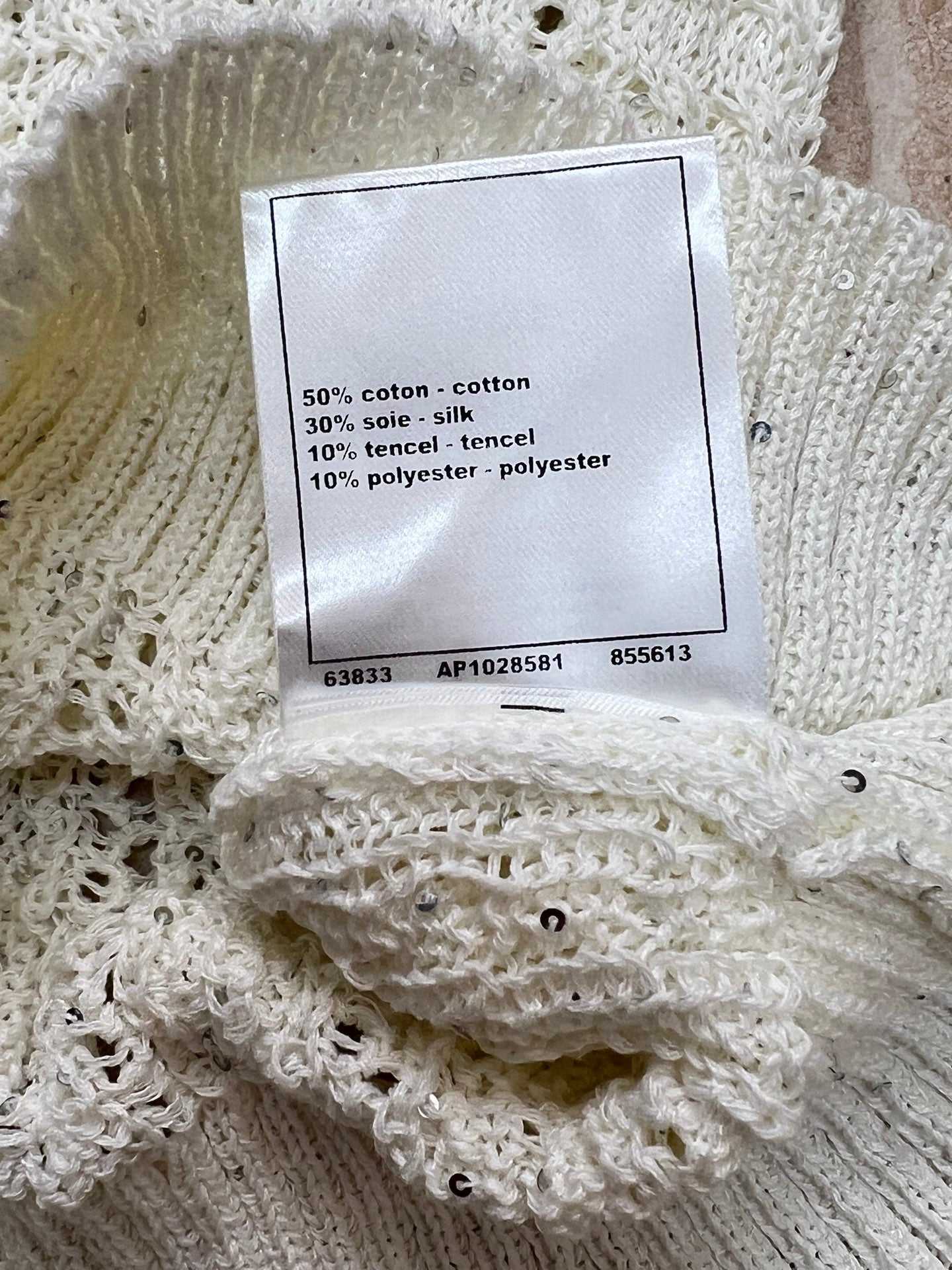 CHANEL 26S SHORT-SLEEVE KNIT T-SHIRT 1412
