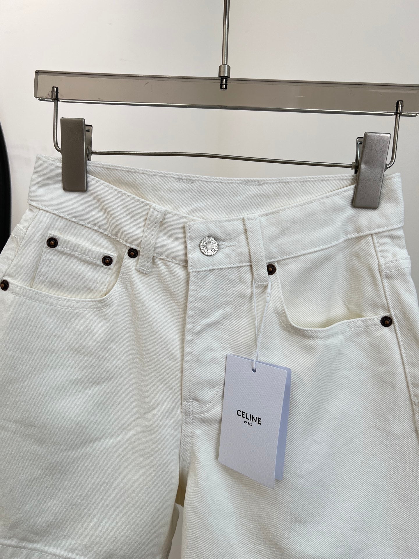 CELINE 26S DENIM SHORTS 397