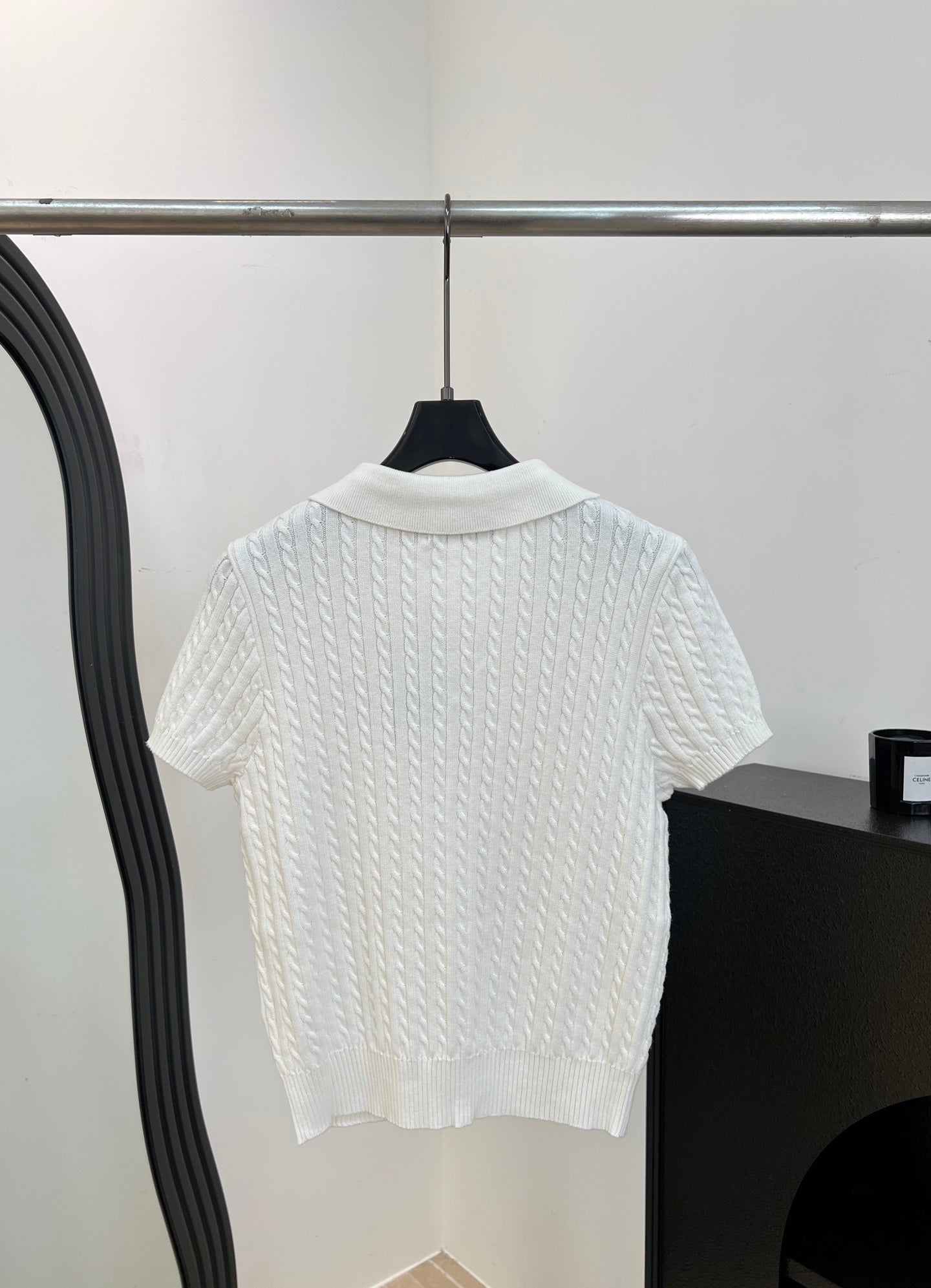 RALPH LAUREN 26S SHORT SLEEVE KNIT SWEATER 345