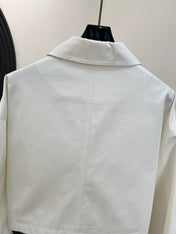 PRADA 26S CROPPED ZIP-UP JACKET 1070