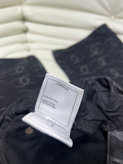 DENIM CC LOGO BLACK JEANS