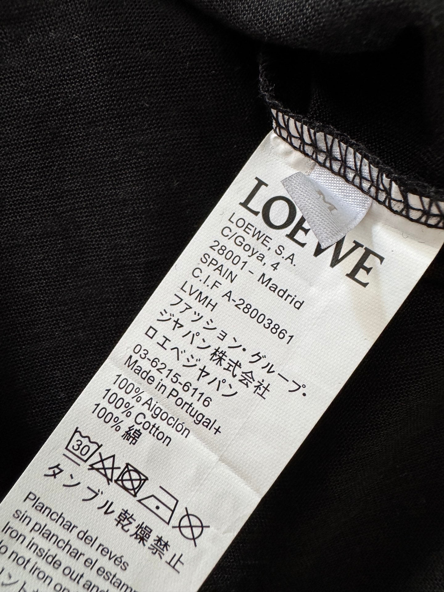 LOEWE 26S LONG-SLEEVE V-NECK T-SHIRT 644
