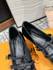 HIGH HEEL 4 CM PUMP IN BLACK CALFSKIN