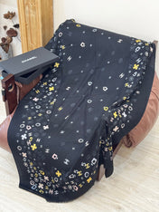 CHANEL 25S SCARF 200 IN CASHMERE 727295