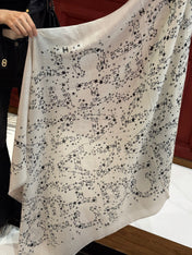 CHANEL 25S SCARF 200 IN CASHMERE 728987