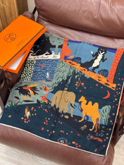 HERMES 25S SCARF 140 IN SILK 733916