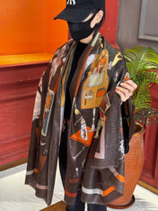 HERMES 25S SCARF 200 IN SILK 856441