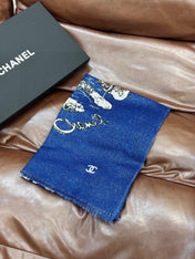 CHANEL 25S SCARF 200 CM IN CASHMERE 941753