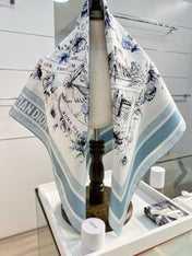 DIOR 26S SCARF 90CM IN SILK 284556