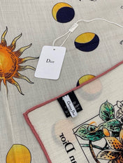 DIOR 26S SCARF 140 IN CASHMERE AND SILK 426189