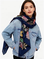 DIOR 26S SCARF 140 IN CASHMERE AND SILK 426190